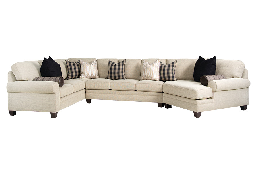 upholstered sectional
